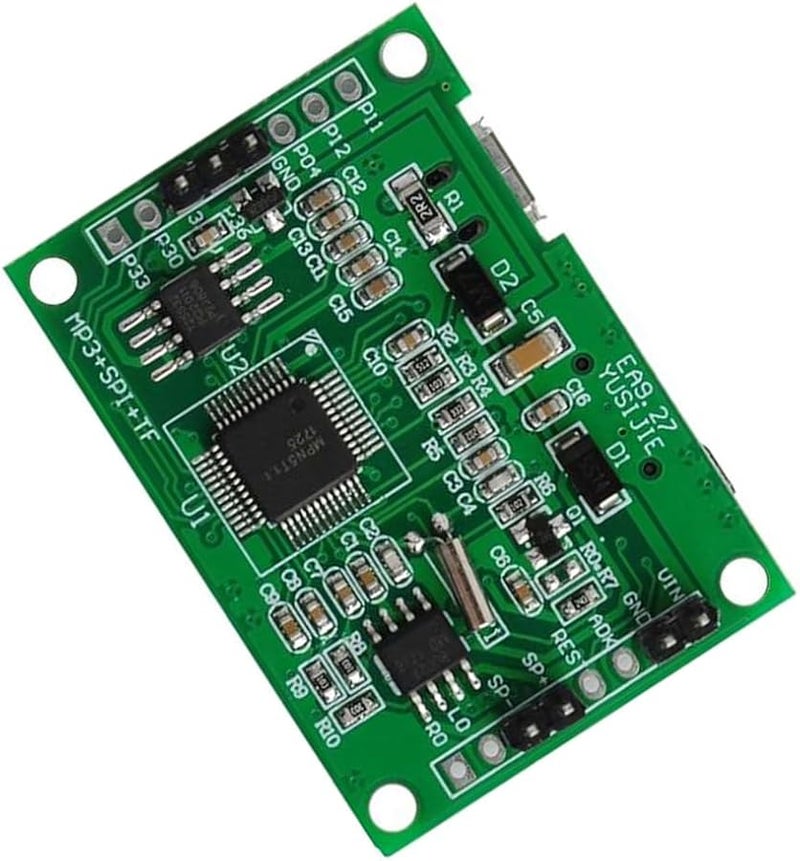 مجموعة DIY لمشغل MP3 مع وحدة تسجيل صوتية بمستشعر PIR ودعم بطاقة USB وTF - Image 4